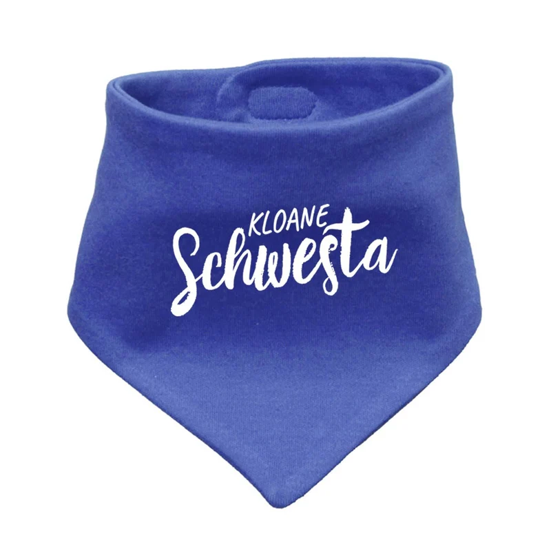 Bayerisches Babyhalstuch "Kloane Schwesta"