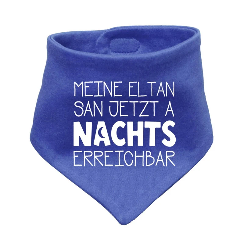 Babyhalstuch "Nachts erreichbar!"