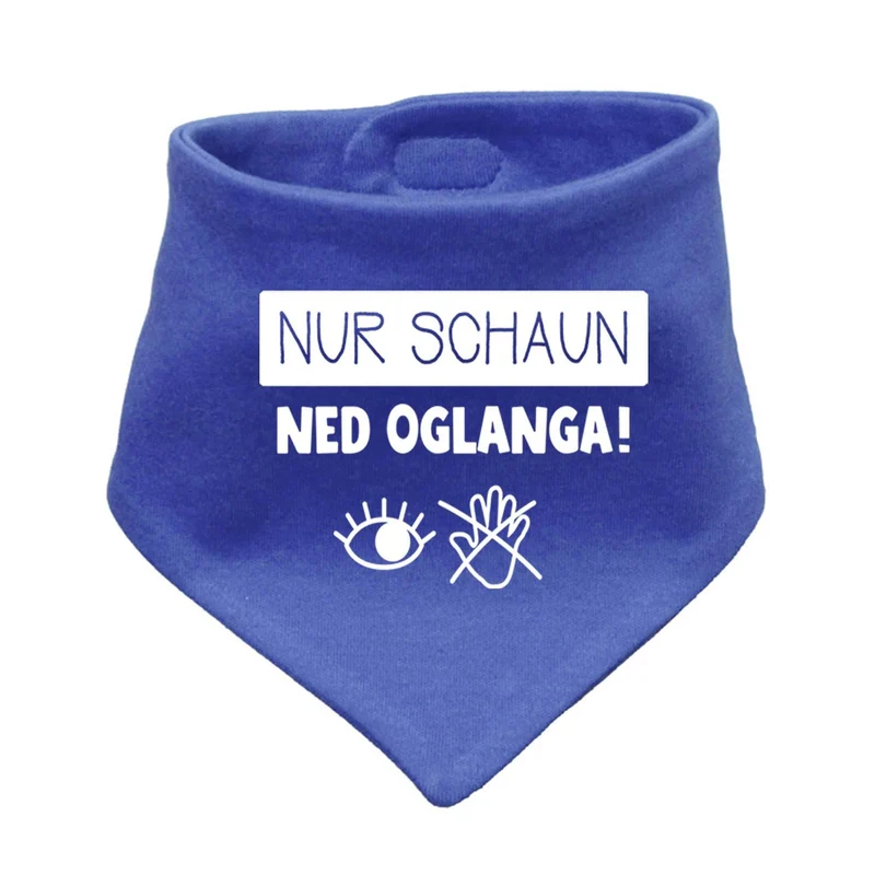 Babyhalstuch "Nur schaun…"