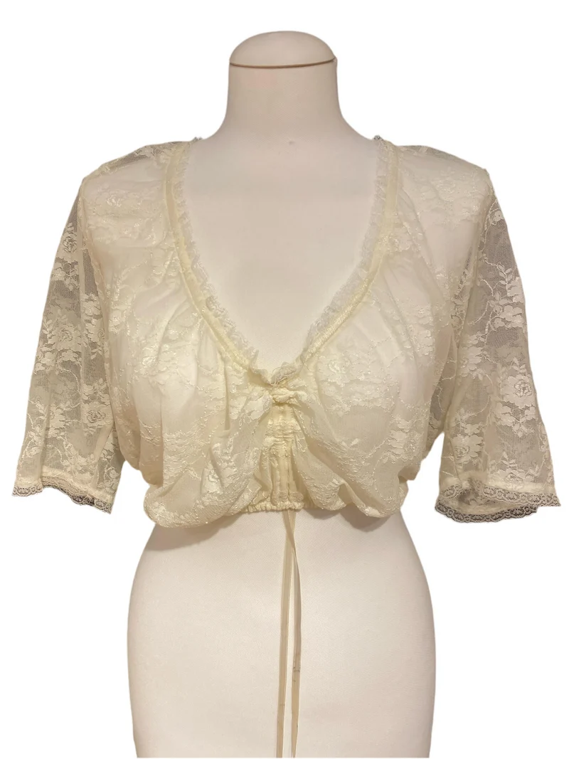 Dirndlbluse Melega Spitze