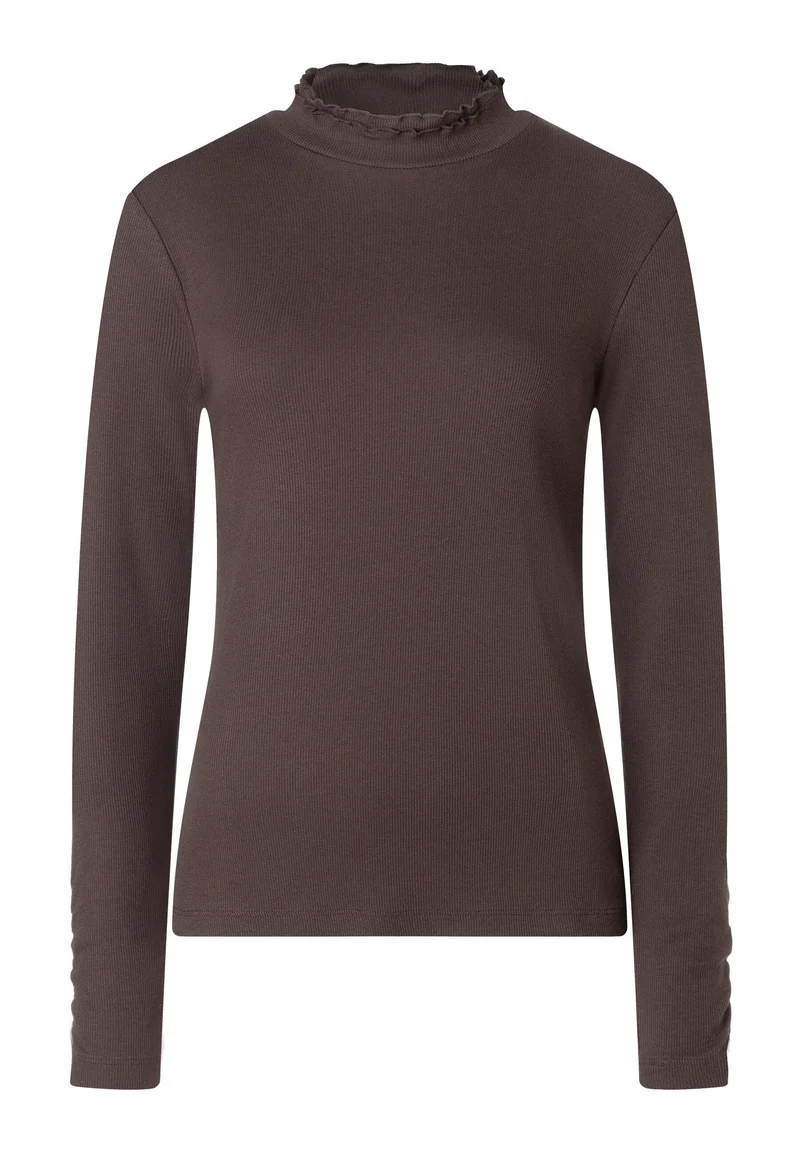 Langarmshirt gerippt