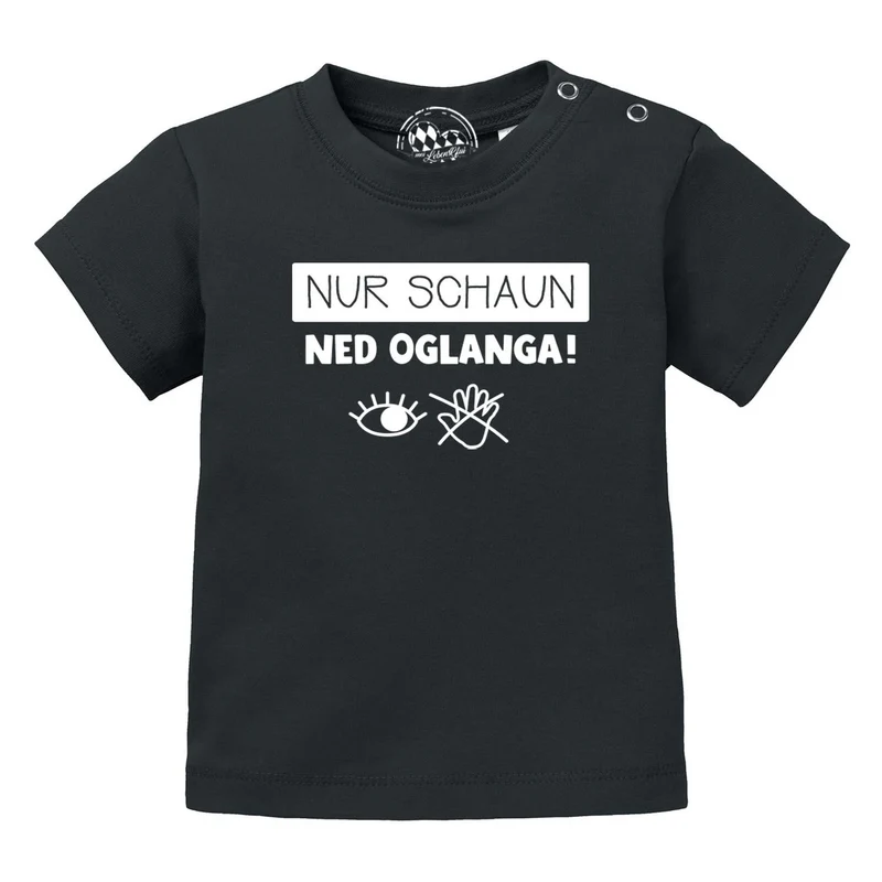 Baby T-Shirt "Nur schaun…"