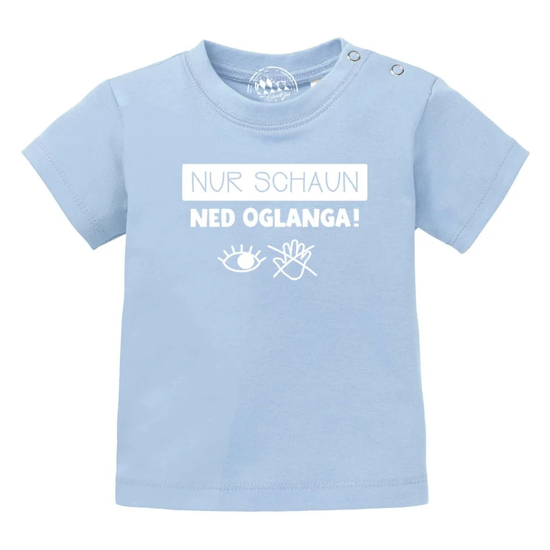 Baby T-Shirt "Nur schaun…"