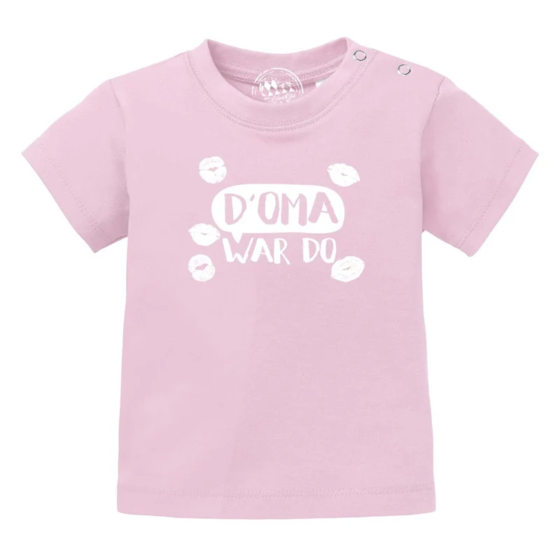 Baby T-Shirt "D' Oma war do…"