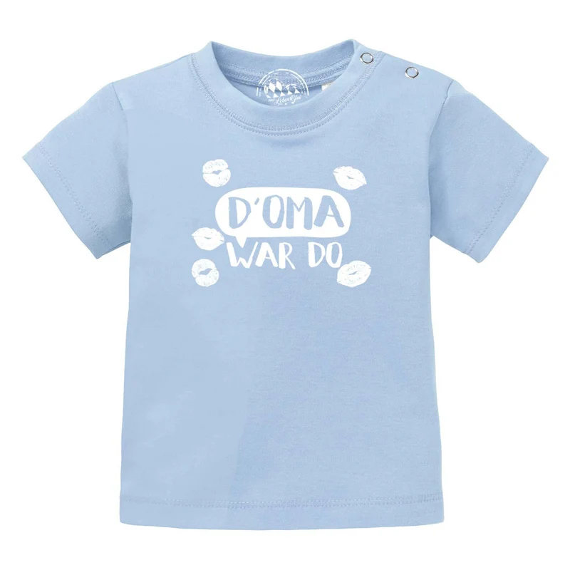 Baby T-Shirt "D' Oma war do…"