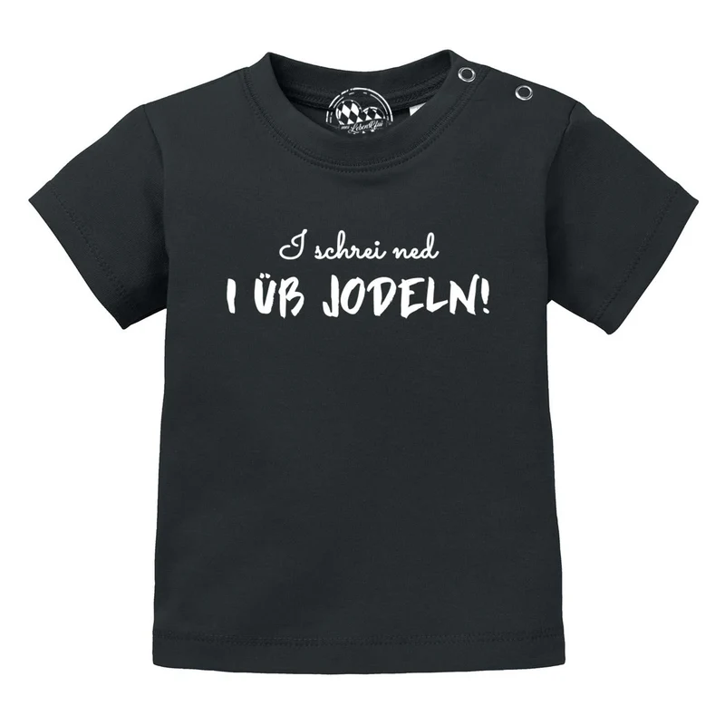Baby T-Shirt "I üb jodeln"