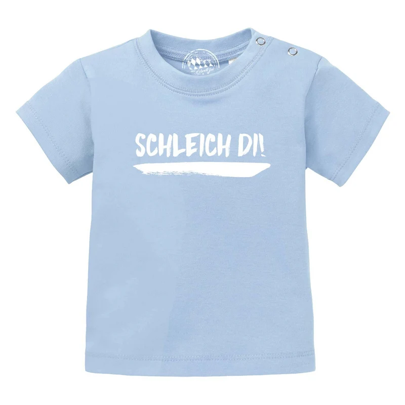 Baby T-Shirt "Schleich di!"
