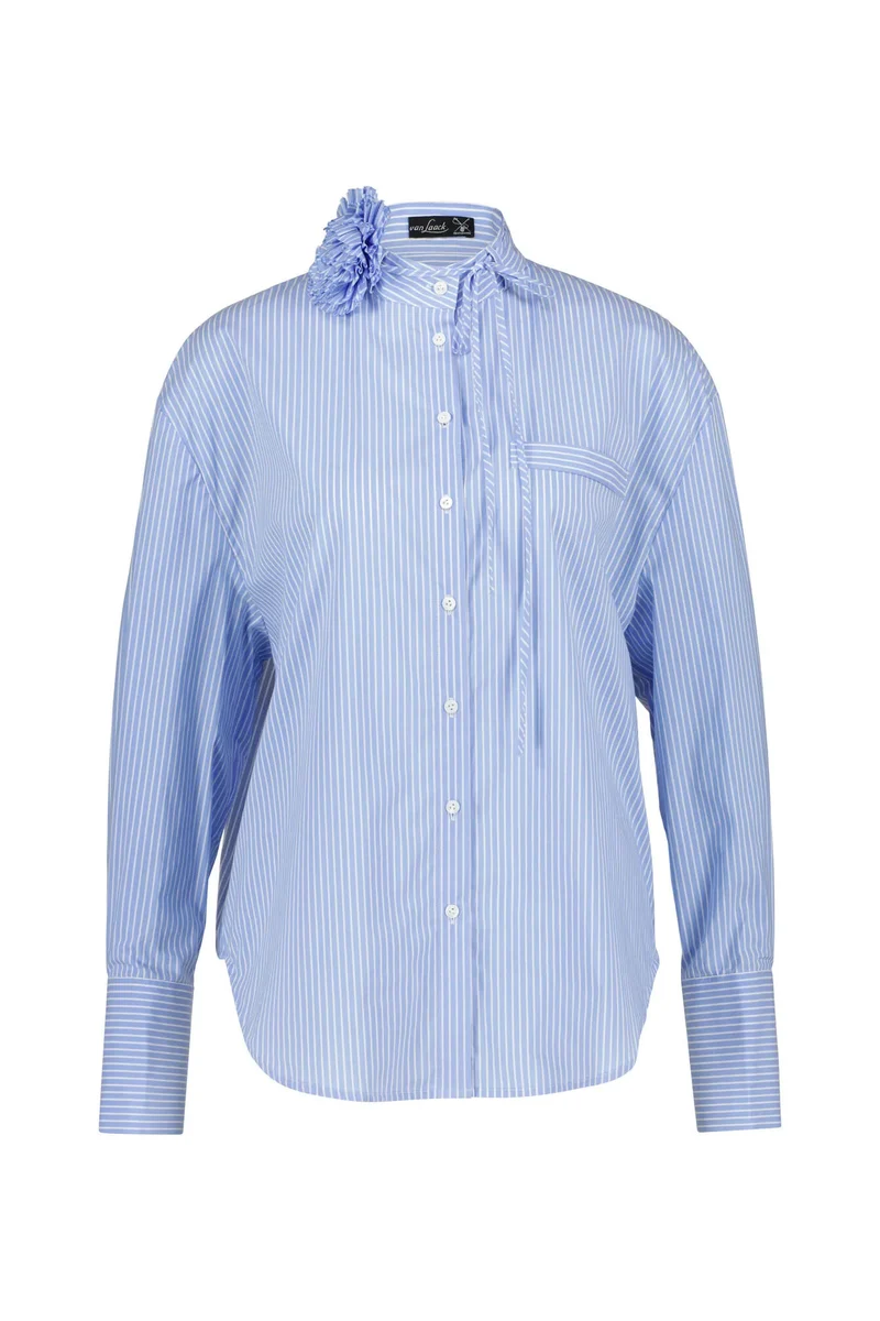 Bluse aus Baumwollmix