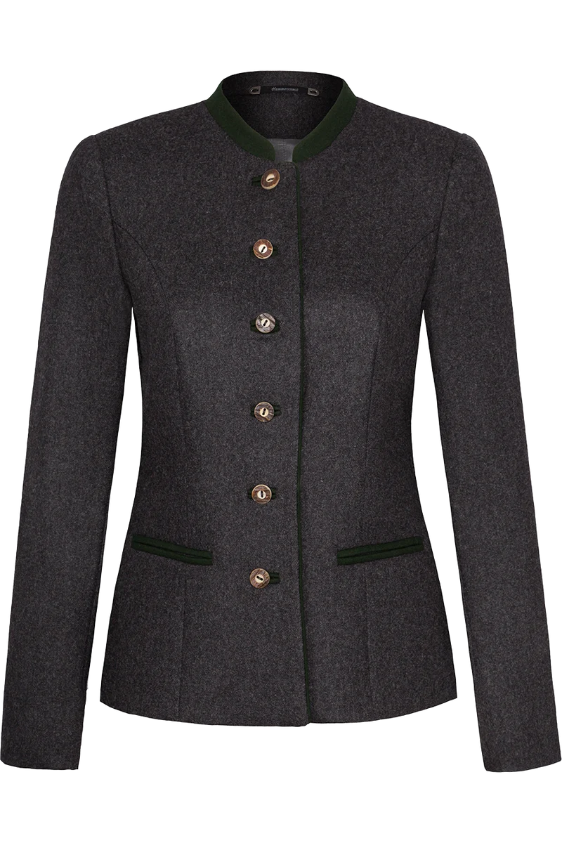 Damen Trachtenblazer aus Loden mit Stehkragen