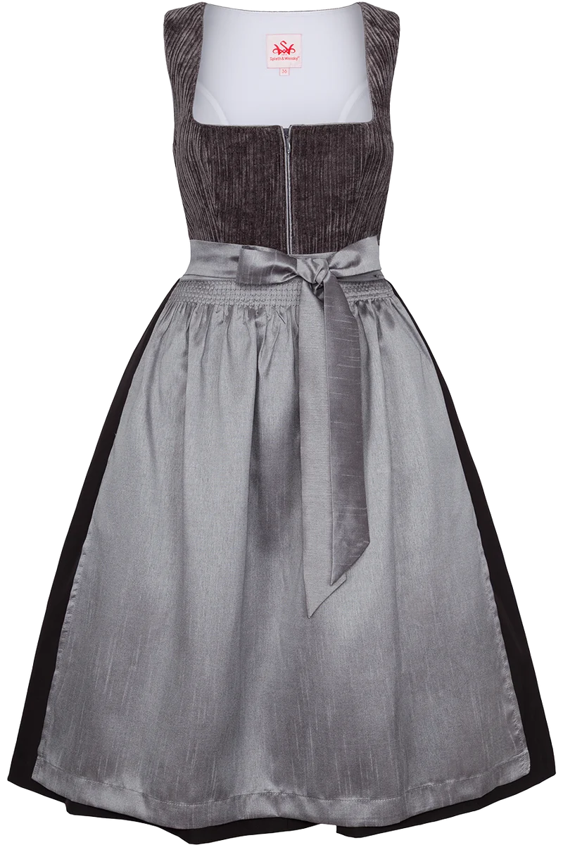 Midi-Dirndl mit Cord