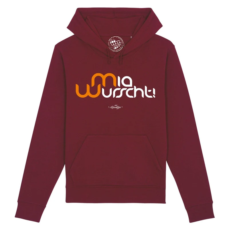 Herren Hoodie "Mia Wurscht"