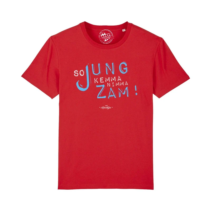 Herren T-Shirt "So jung"