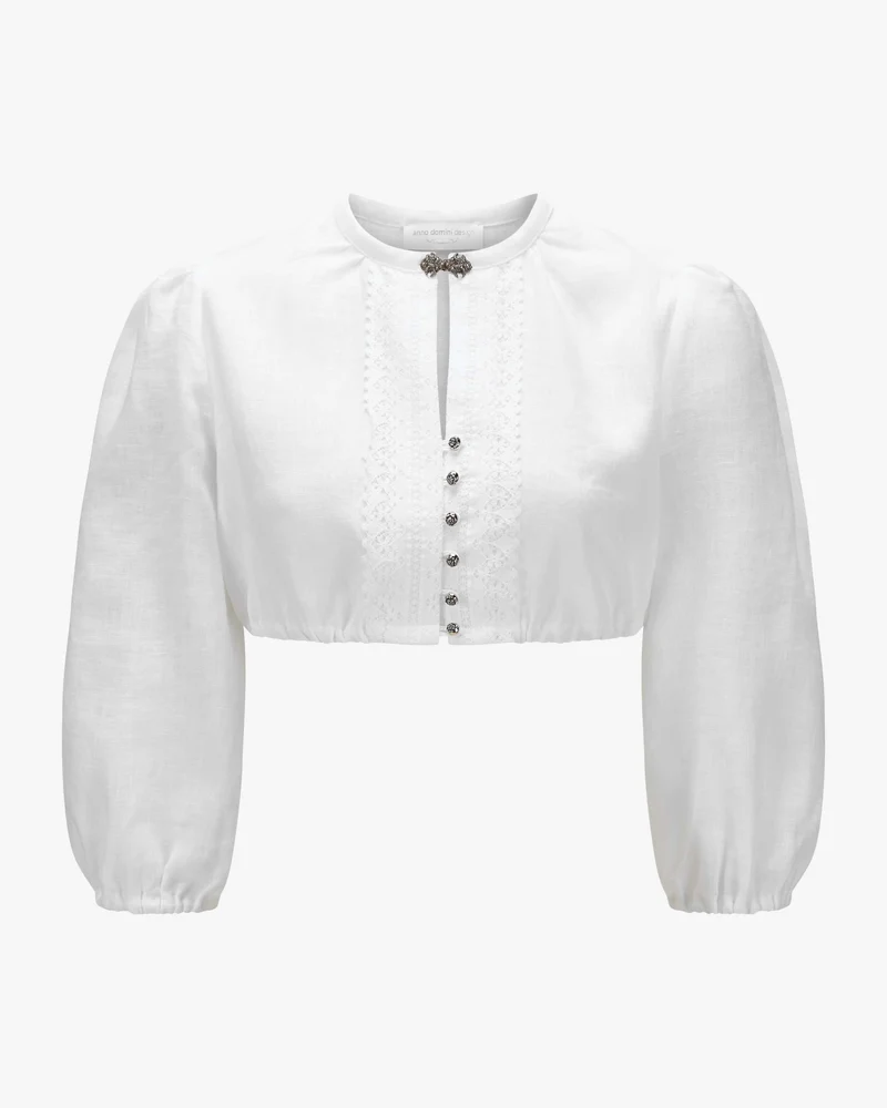 Dirndlbluse Emilia Anno Domini Design Leinen