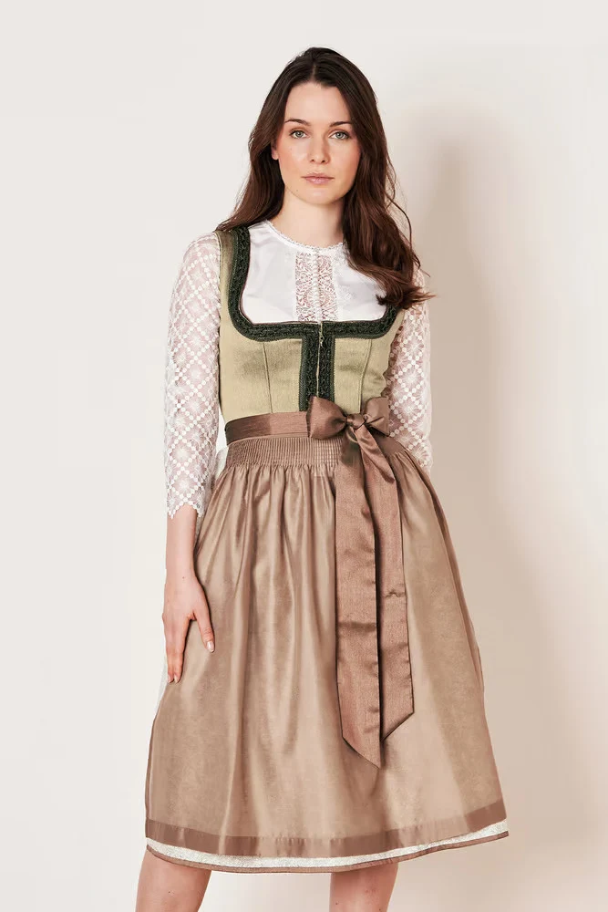 Dirndl Krüger Collection Danila hellgrün 70cm
