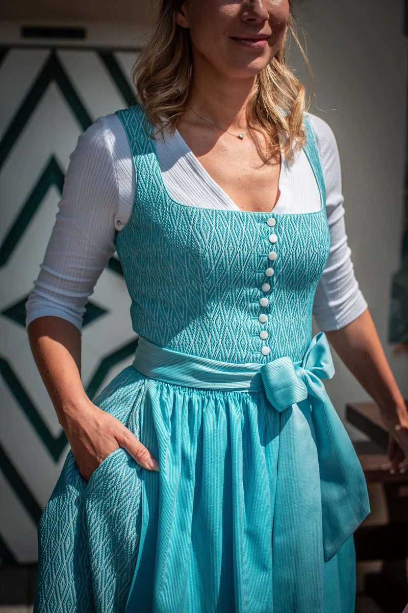 Dirndl Bella Susi Lisa türkis