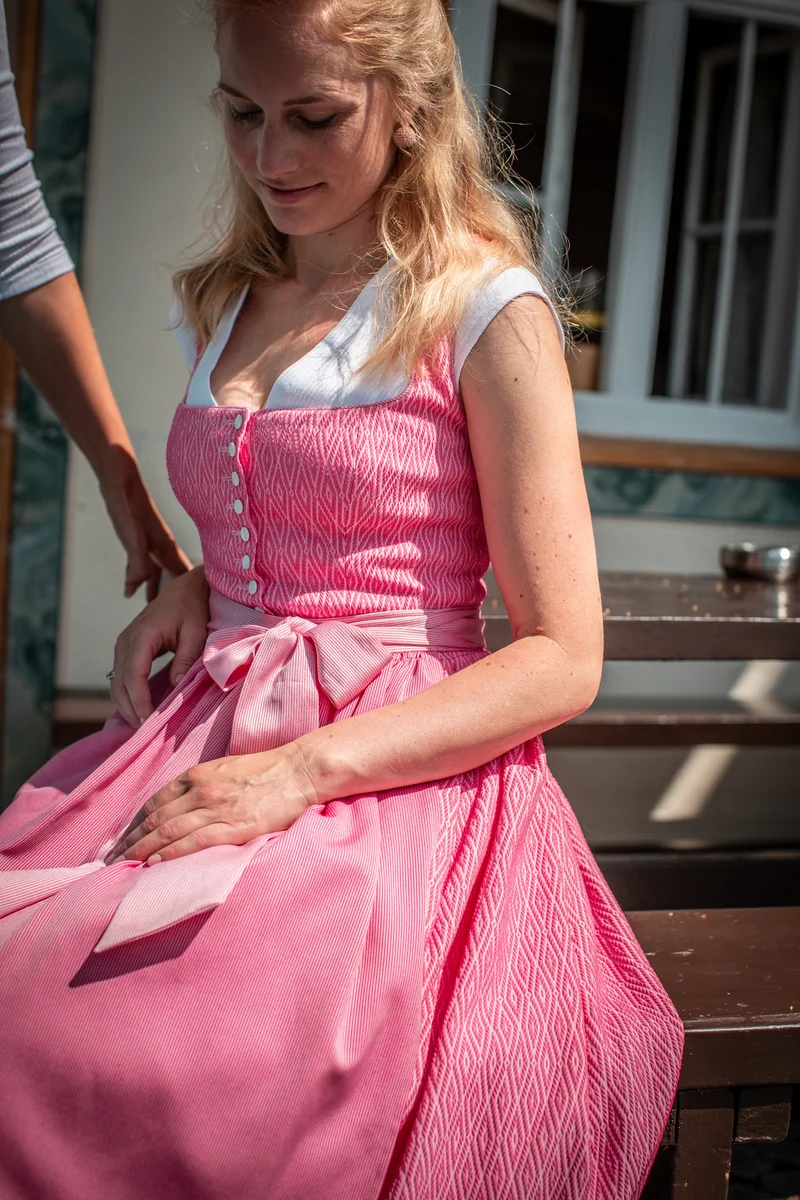 Dirndl Bella Susi Lisa rosa