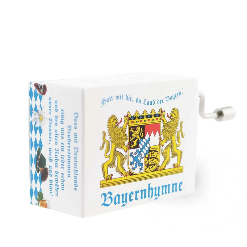 Mini-Drehorgel "Bayernhymne"