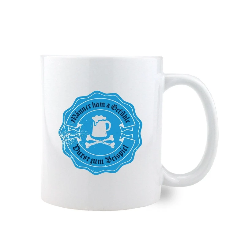 Kaffee Haferl "Männer ham a Gefühle..."