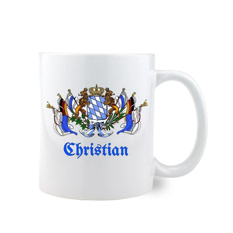 Kaffee Haferl "Bayern" mit Wunschname