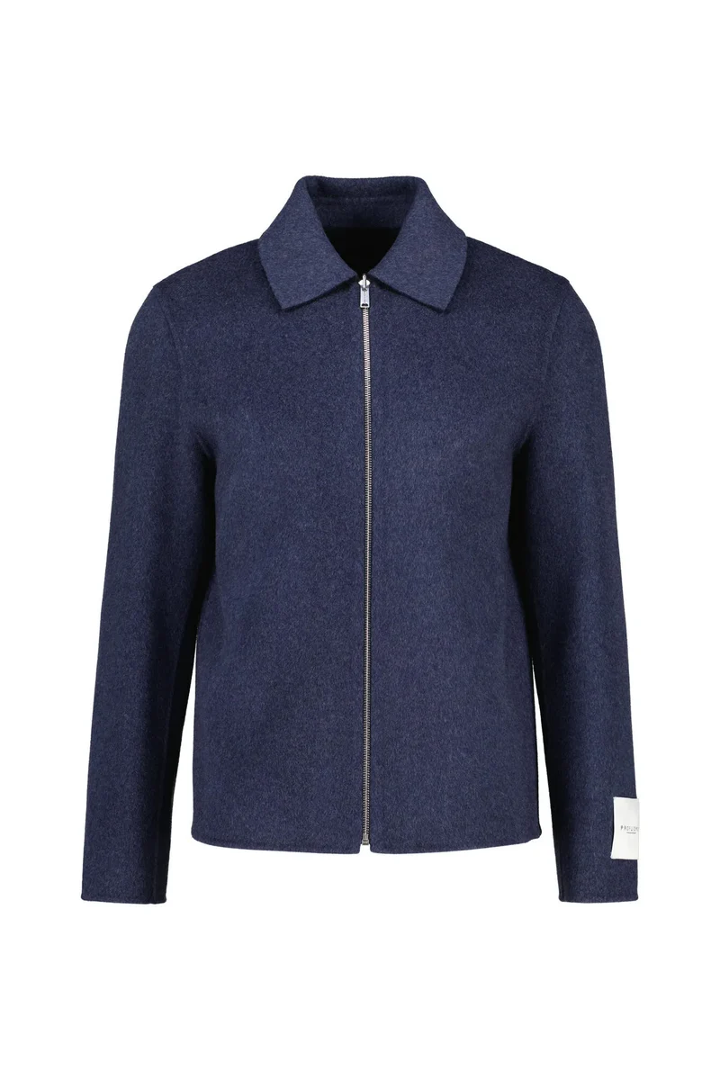 Overshirt aus Wolle