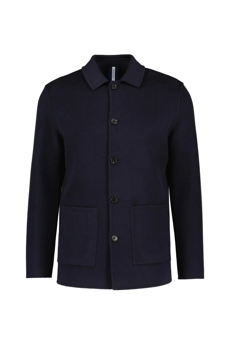 Overshirt aus Wolle