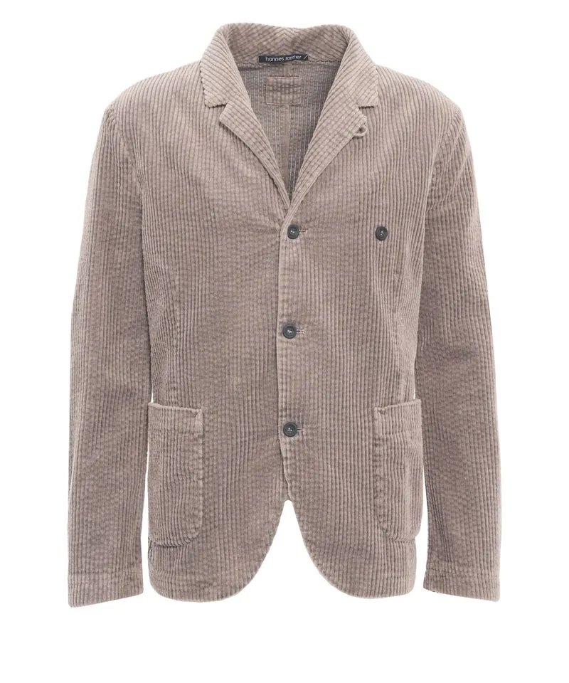 Blazer in velluto a coste