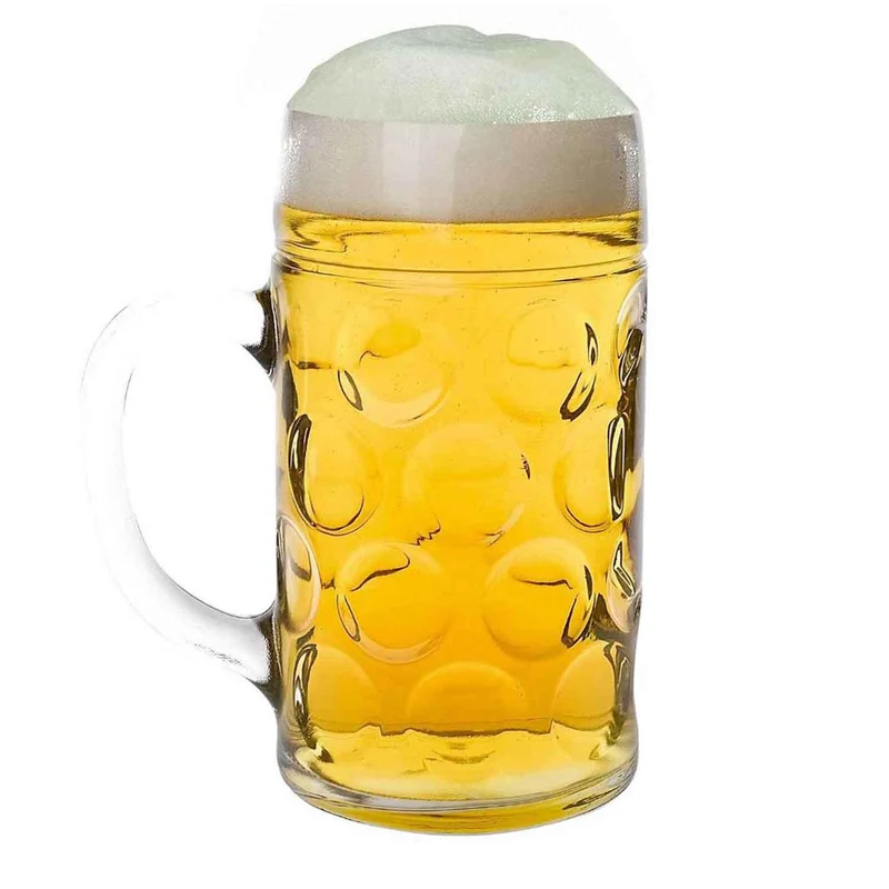 Glas Maßkrug ohne Dekoration