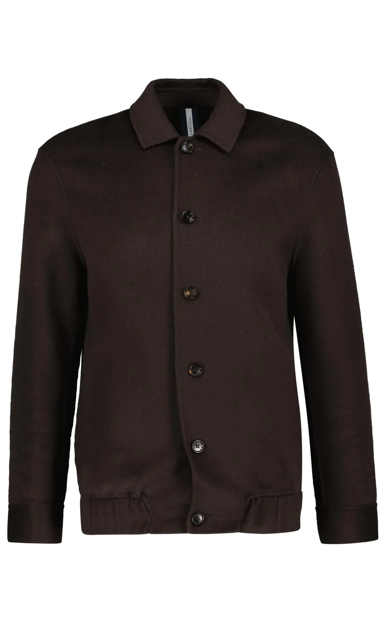 Overshirt aus Wolle