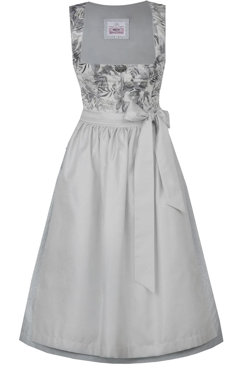 Midi-Dirndl mit Blumenmuster