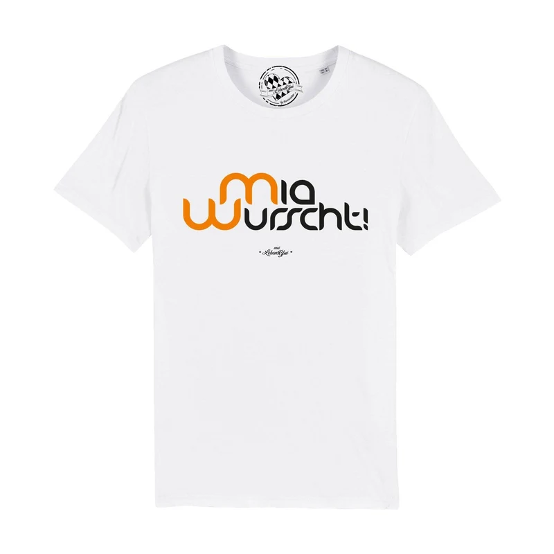 Herren T-Shirt "Mia Wurscht!"