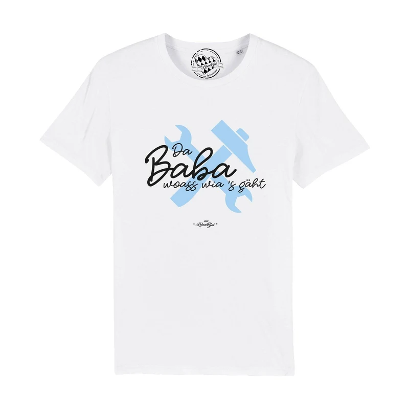 Herren T-Shirt "Da Baba woass wia's gäht"