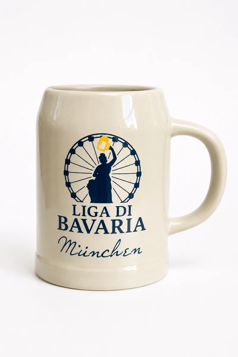 Bayerischer Bierkrug LIGA DI BAVARIA 500ml