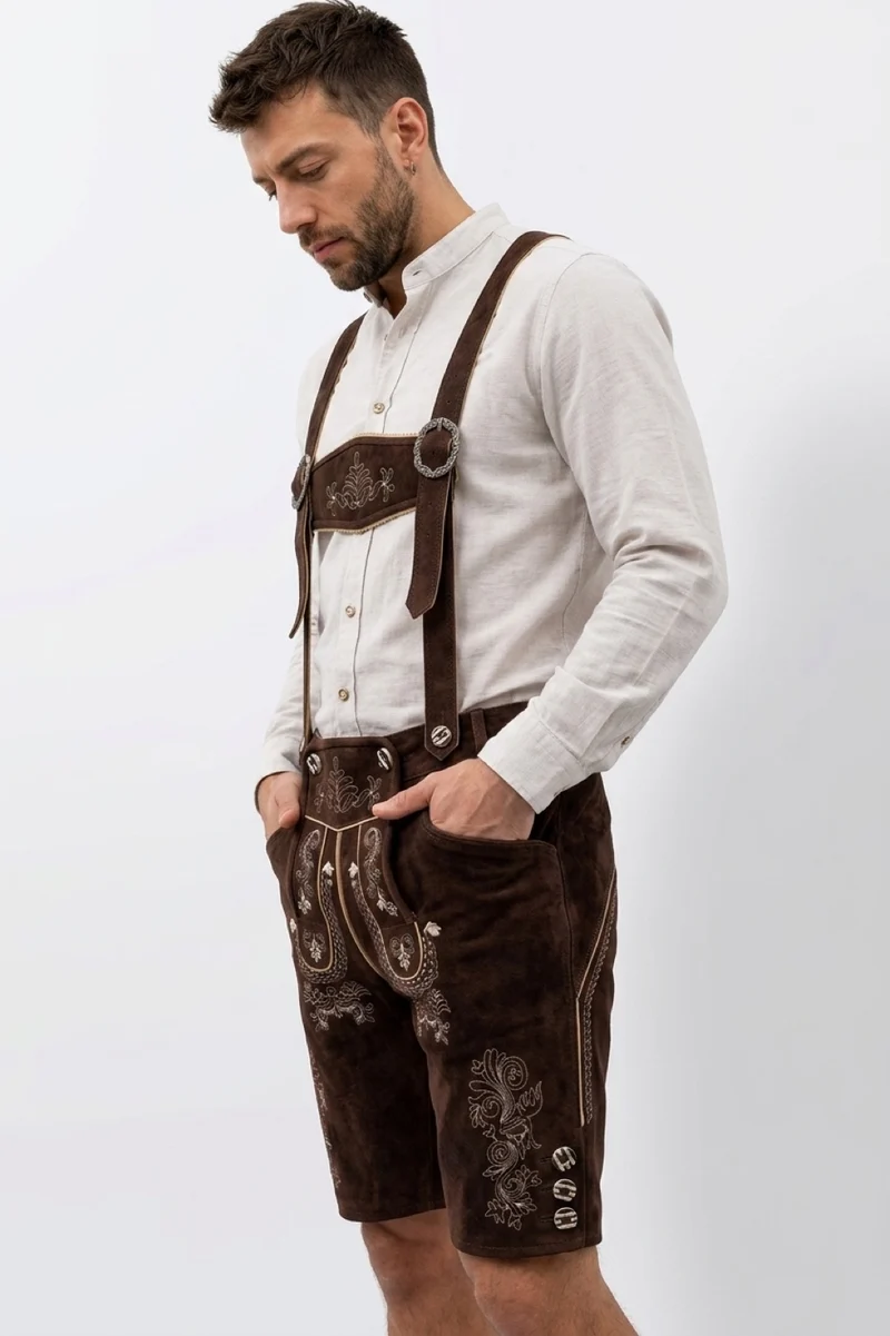 Lederhose Mokka Dark