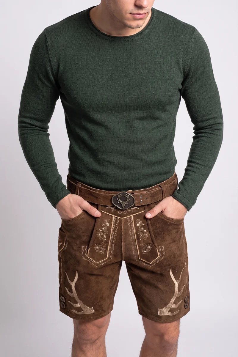 Lederhose Geweih