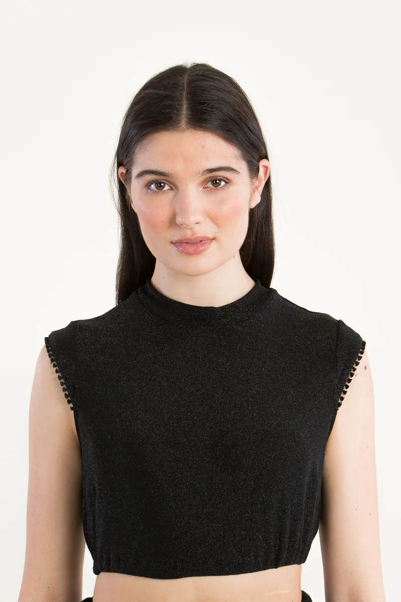 Kinga Mathe Dirndlbluse Heidi schwarz