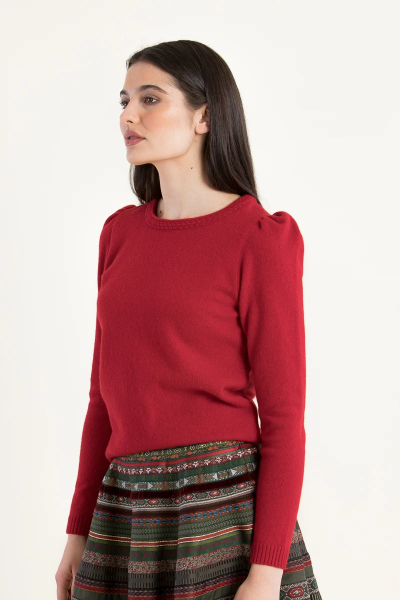 Astrifa Pullover Heugraben rot