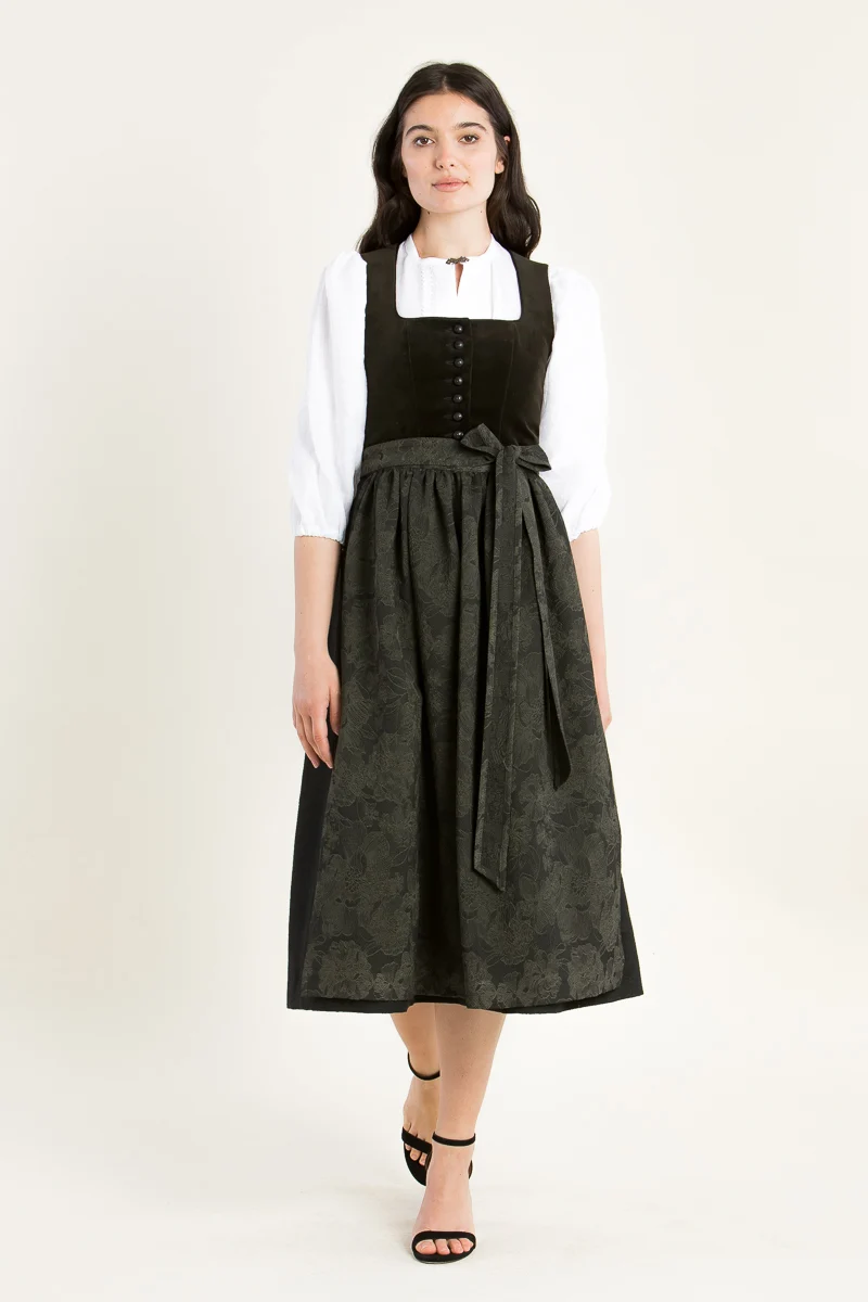 Almliebe Dirndl Wunda oliv