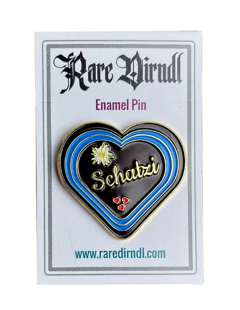 Schatzi Lebkuchenherz Pin