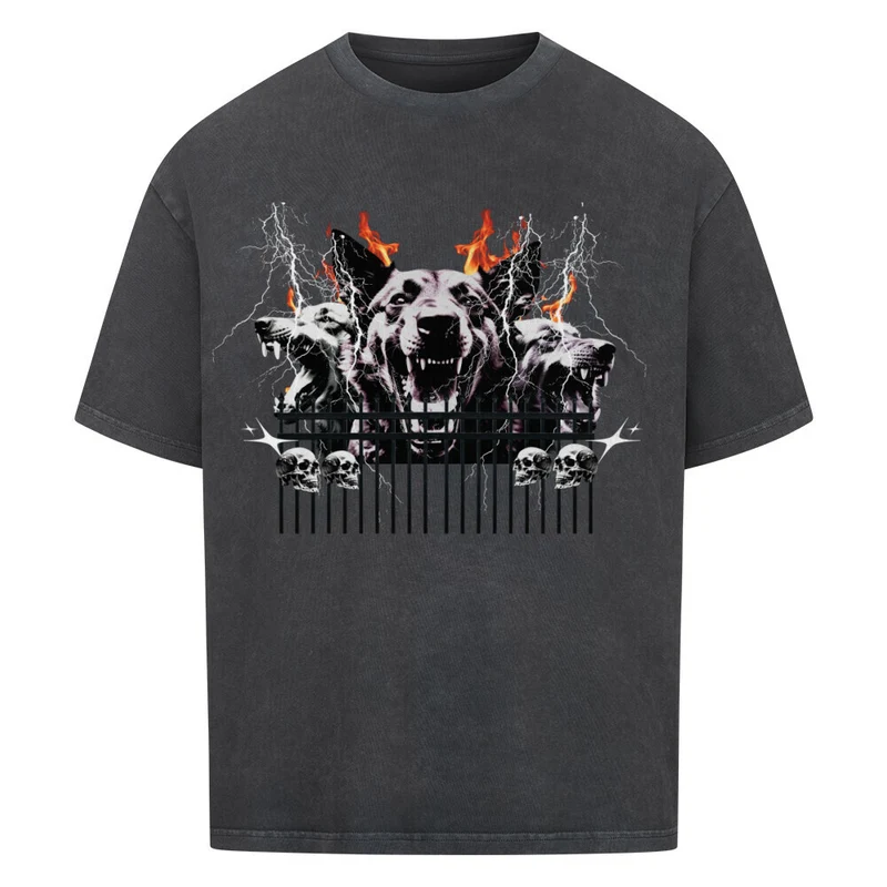 "Guter Ruf in schlechten Kreisen" Oversized Statement Shirt