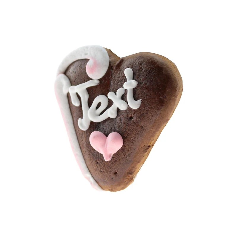 Individuelles Mini-Lebkuchenherz