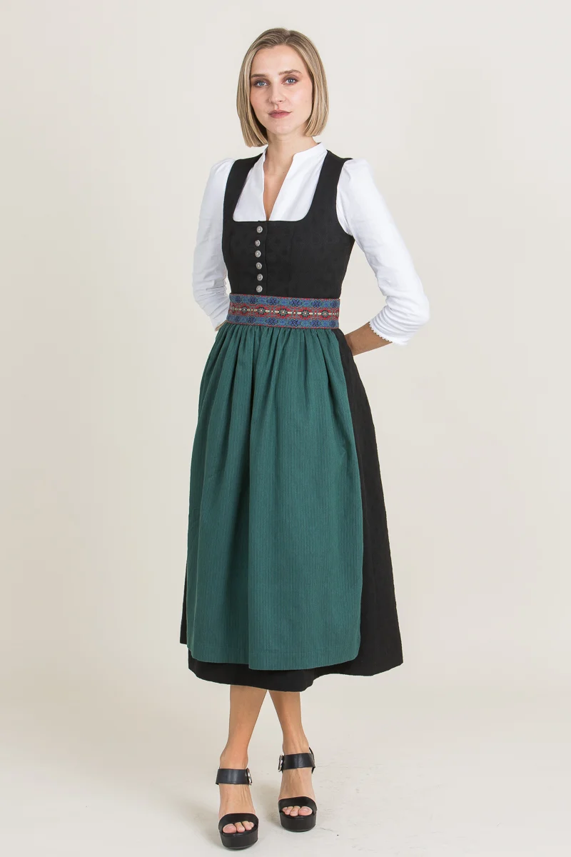 Almliebe Dirndl Deife Danz schwarz