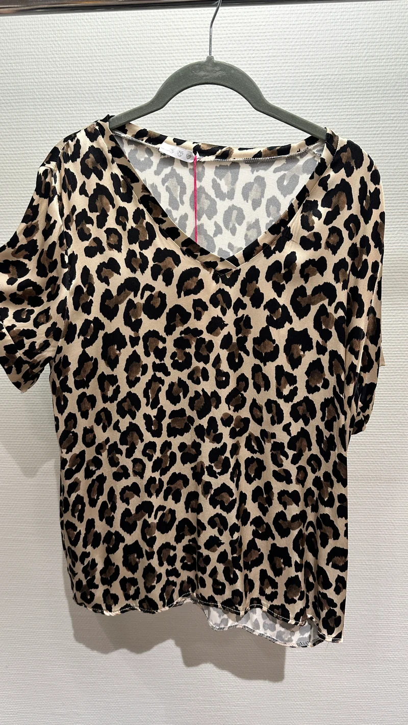 Shirt Glammy Leopard-Muster