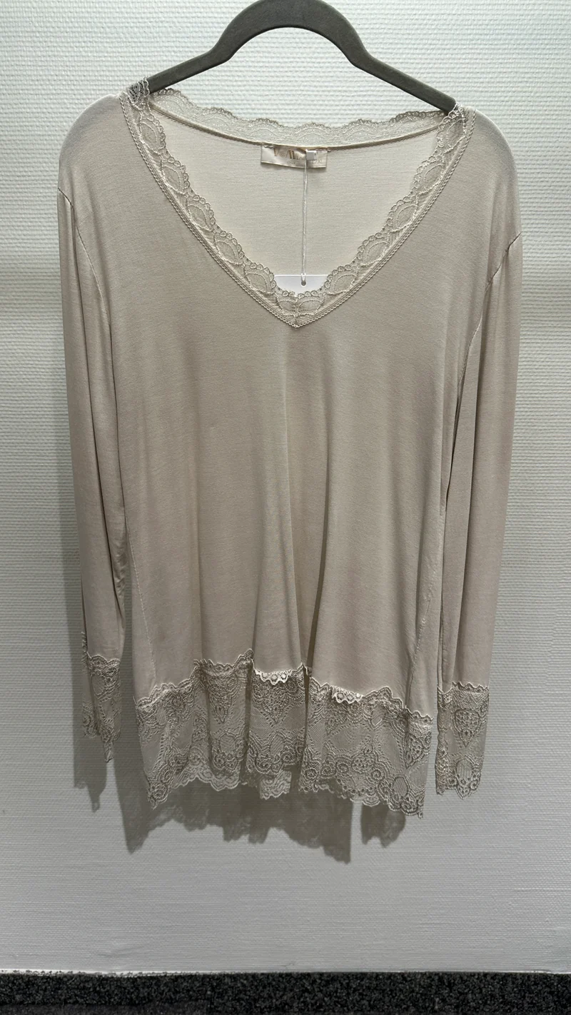 Shirt V Milano creme