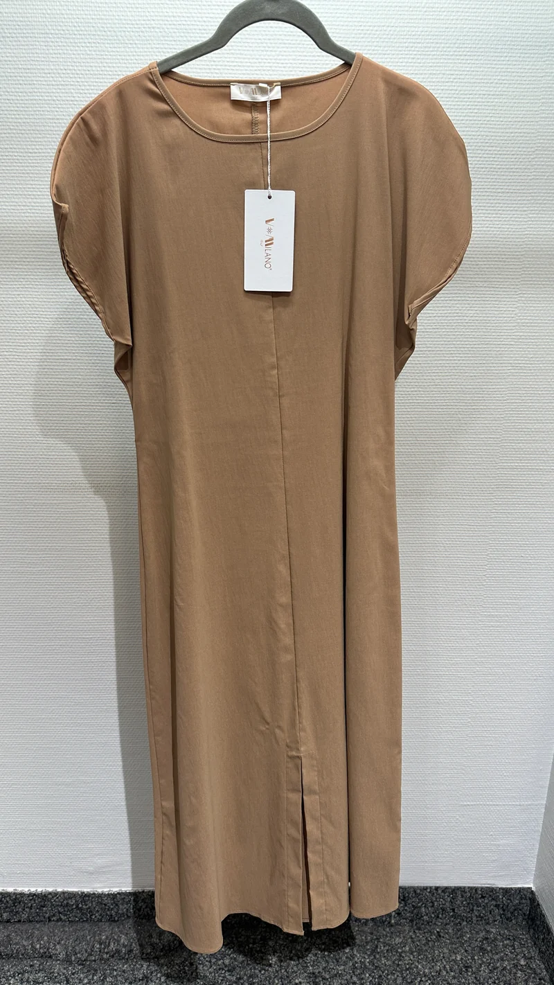 Kleid V Milano hellbraun