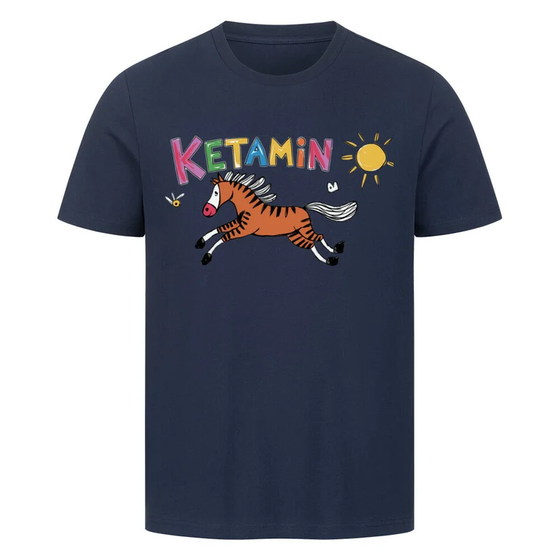"Ketamin" Kinderzeichnung Party T-Shirt