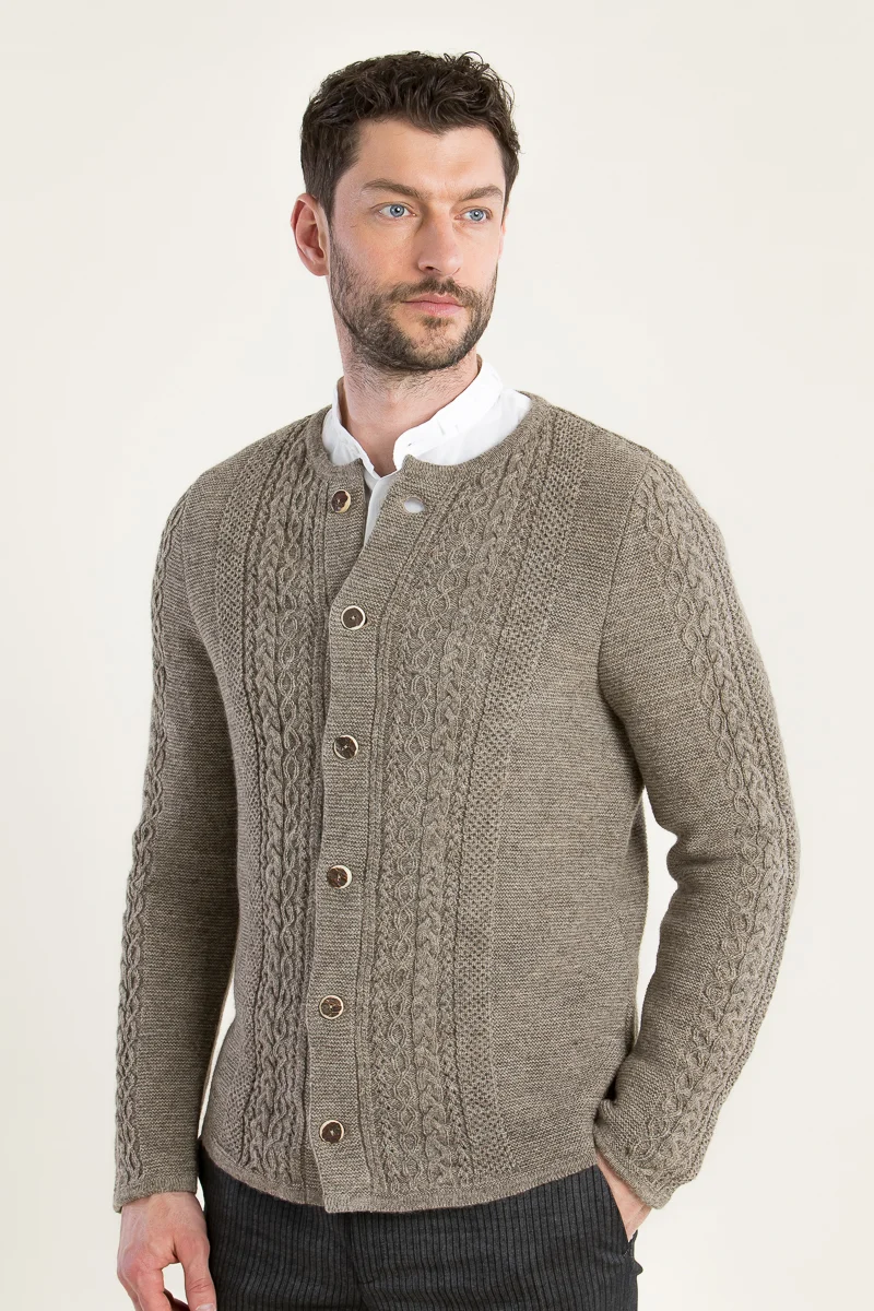 Grasegger Strickjanker hellbeige