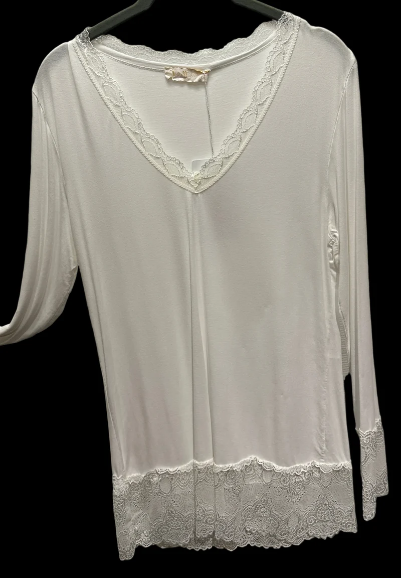 Shirt V Milano creme