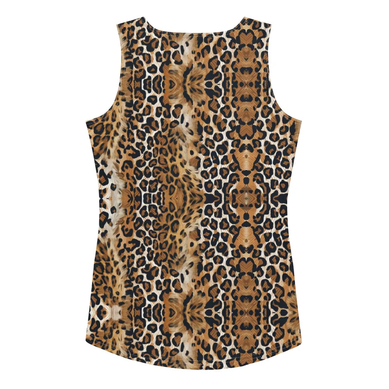 Leoparden Rave-Tank-Top