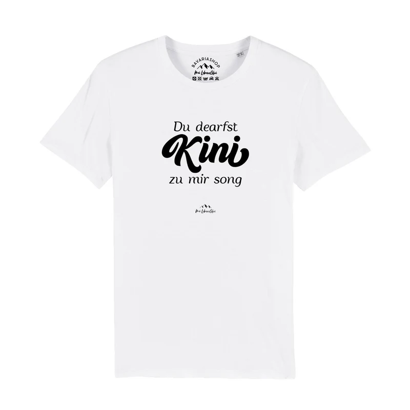 Herren T-Shirt "Du dearfst Kini zu mir sogn"