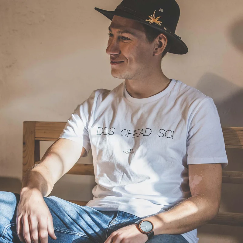 Herren T-Shirt "Des ghead so!"